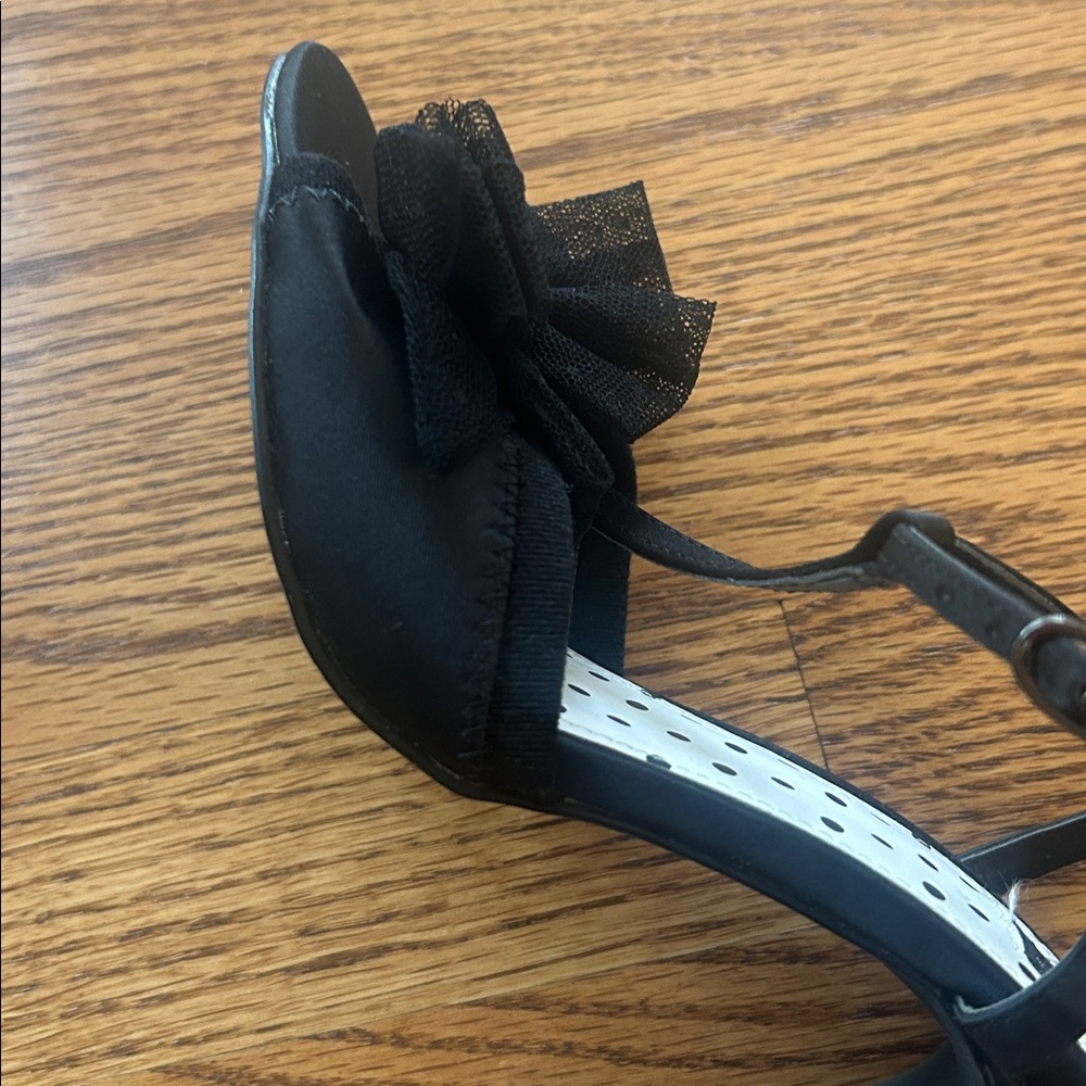 Kate Young for Target Limited Edition Black Strappy Bow Heeled Shoes Size 8 - Picture 13 of 16